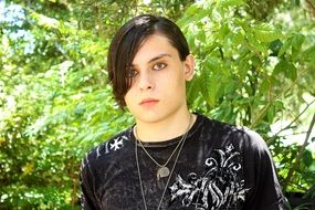 Gothic styled man