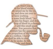 Sherlock Holmes newspaper clipping