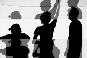 silhouettes as creative design