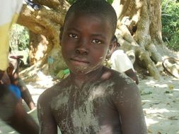 Child in Guinea,Africa