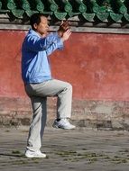 china sport man