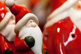 ceramic santa claus figures