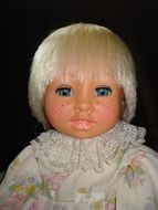 doll with blue eyes