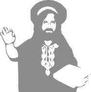 Richard Matthew Stallman silhouette
