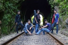 famous music band on rails in sri lanka