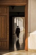 photo of the human in a mosque