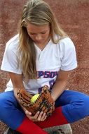player girl