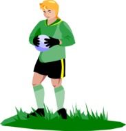 soccer football boy drawing