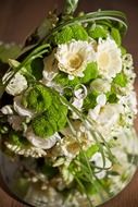 white bridal bouquet