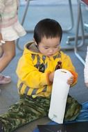 Asian young boy