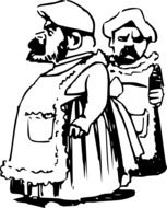 bearded chef with a mustache