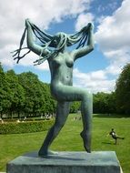 sculpture Girl, Oslo Vigeland