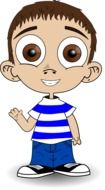 Picture of child with big eyes