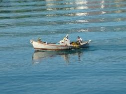 fishery on boat in greece