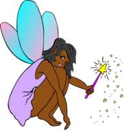 graphic image of a fairy