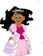 princess cute cartoon drawing