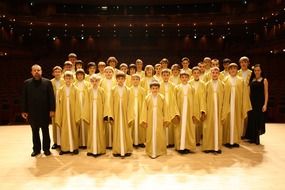 performance of Czech Boys' Choir