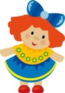 children doll drawing