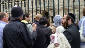 police people tourists harmony