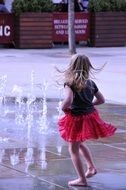 little girl dance