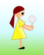 candy child drawing