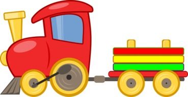 toy train cartoon drawing