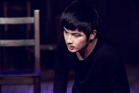 monologue of man in the theatre