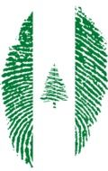 island flag, fingerprint
