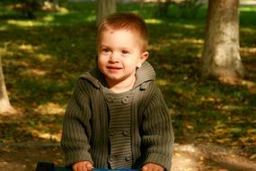 caucasian child boy outdoor, portrait