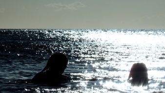 ocean swimming