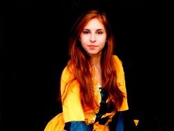 Portrait of princess girl