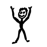 conceptual image of a gingerbread man