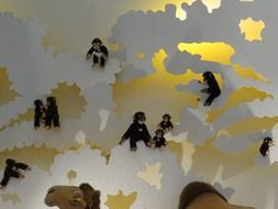 monkeys on the wall in the nursery