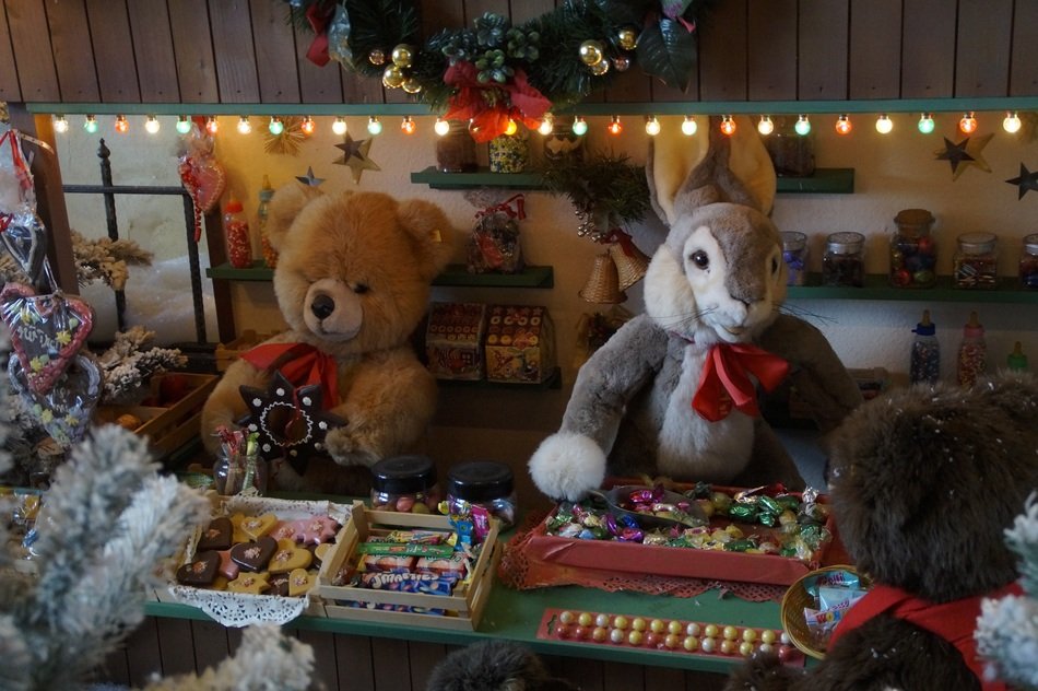 stand on the christmas market