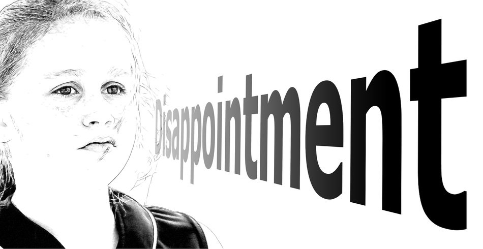 Girl in disillusionment