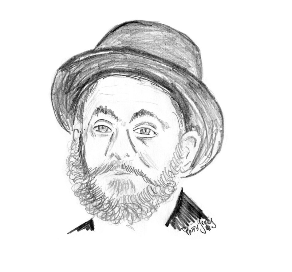 portrait of french architect Auguste Perret