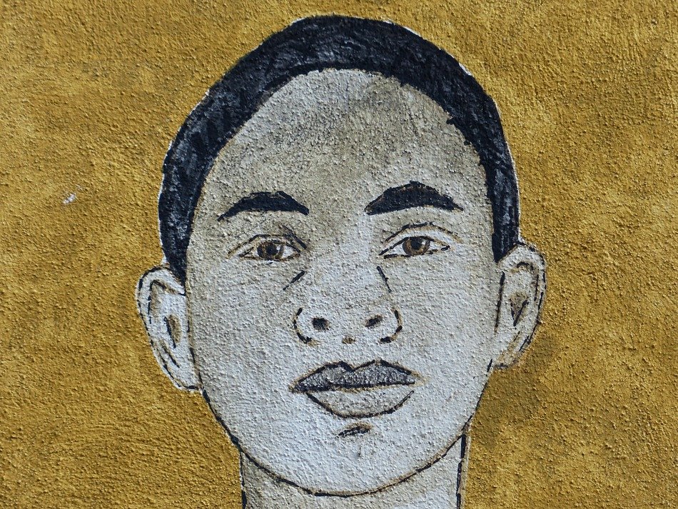 Drawing of the portrait clipart