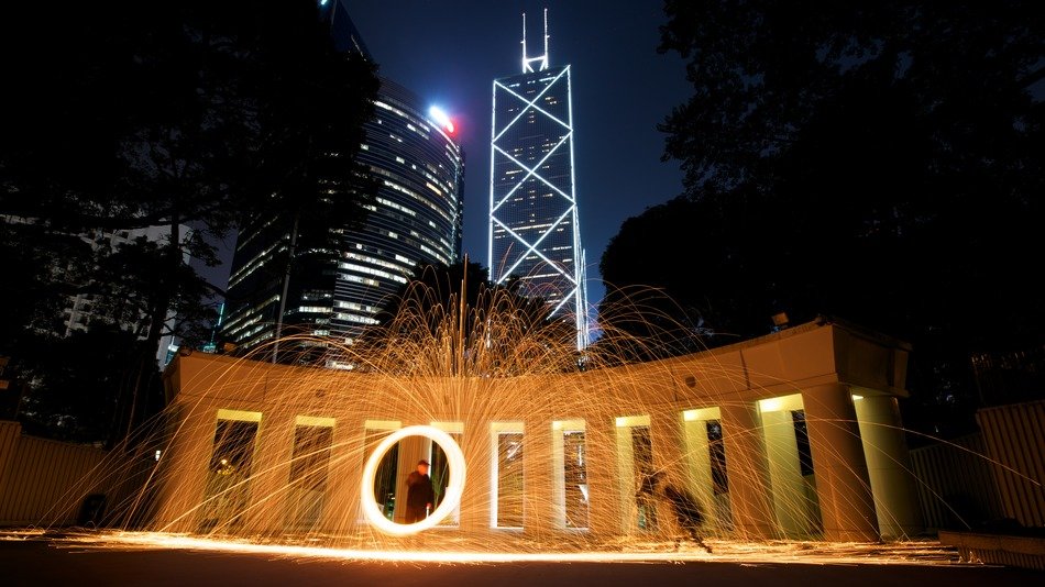 sparkling ring in Hong Kong