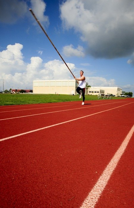 pole vaulting as an active sport, usa, florida, tampa