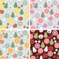 Fruits Seamless Design Pattern