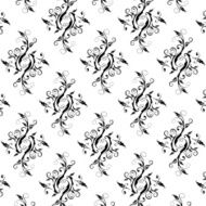 abstract floral pattern N52