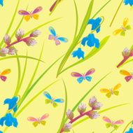 Spring floral pattern N6