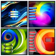 Abstract template backgrounds
