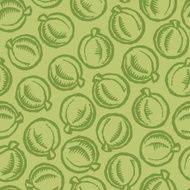 Zucchini Seamless Background