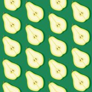 Seamless pear pattern N2