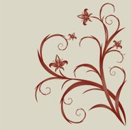 Floral Pattern N694