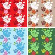 Hawaiian Background Pattern