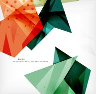Futuristic shapes vector abstract background N4