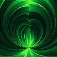 abstract green transparency curve stripe pattern background