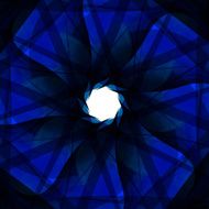 abstract blue rotate pattern technology background